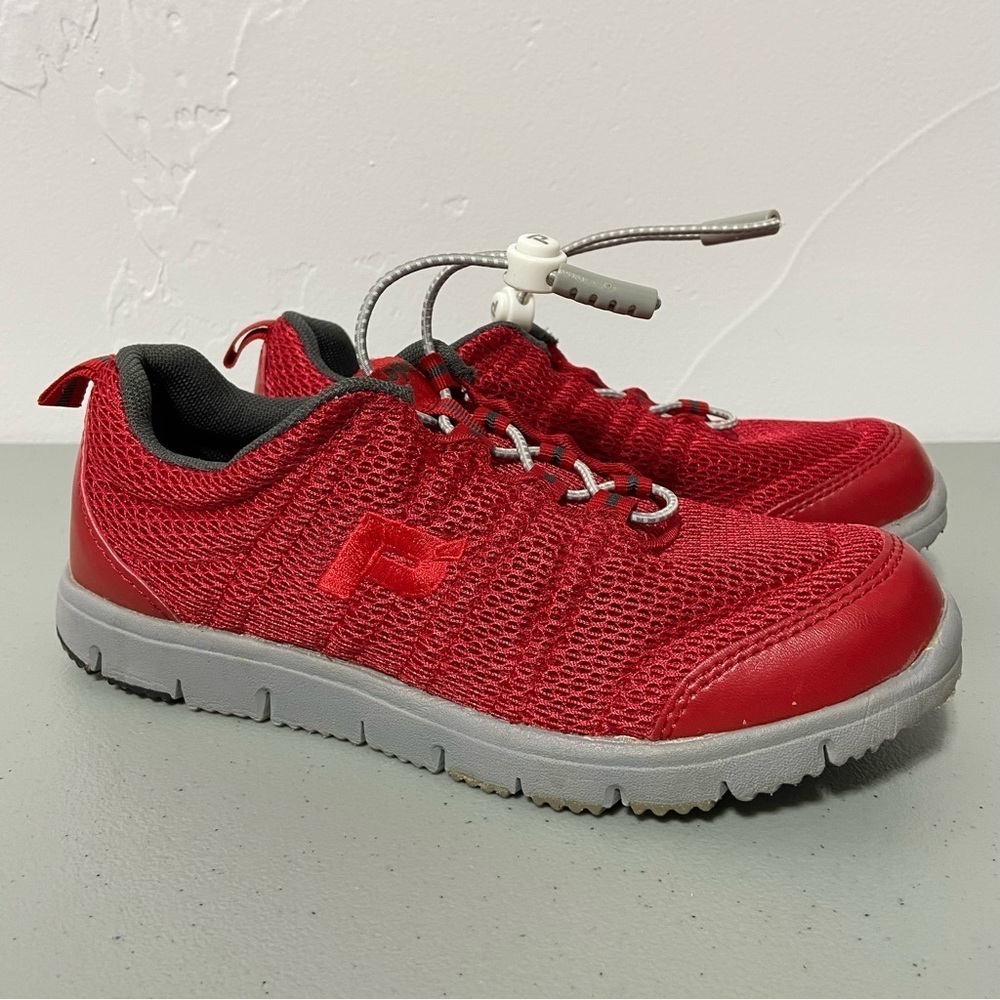 Propet TravelWalker Sneakers Red Women's Size 5 W3239